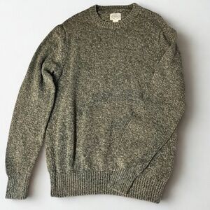 St. John's Bay Mens Sweater Green Classic Fit Size Medium Pullover Knit Casual